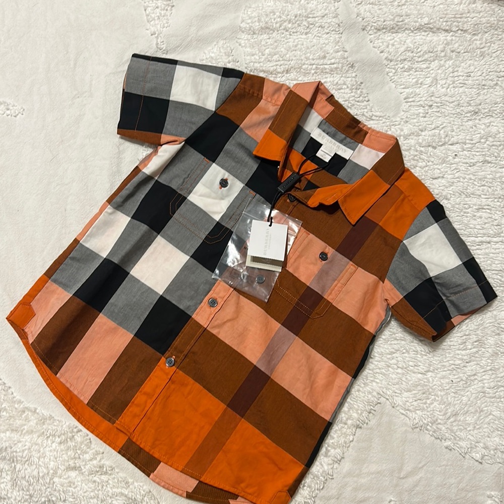 NWT 3T button up. Sold out. Smoke free pet free home.